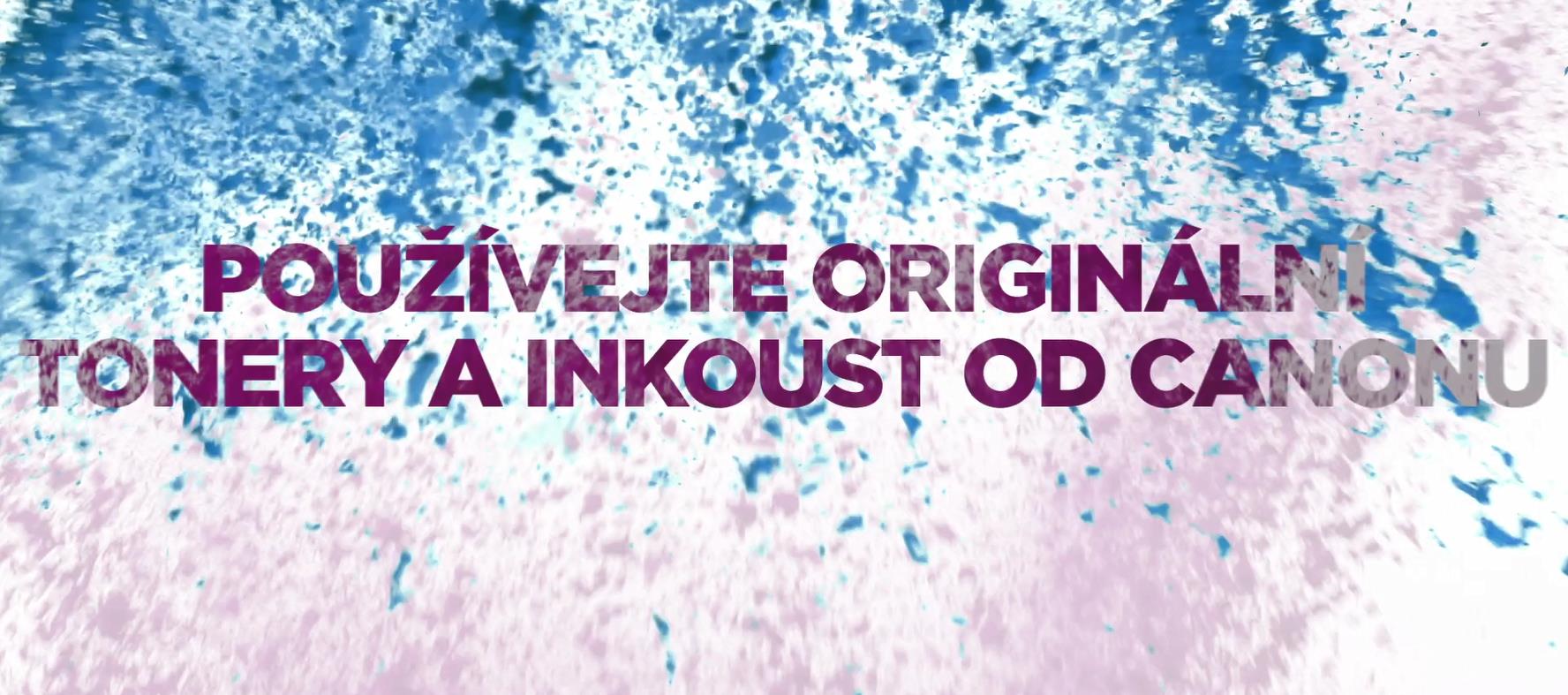 Chtějte originální spotřební materiál Canon